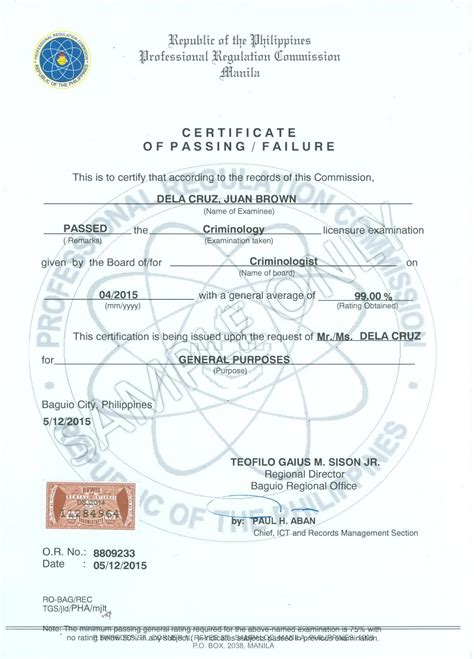 prc leris certificate of rating|Request Application for Certifications of Board Rating and Passing.